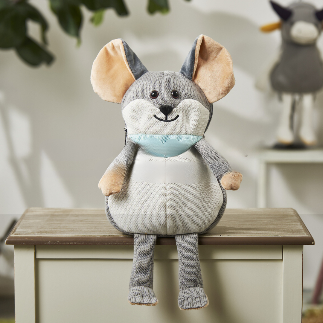 Copy of Toddler Monkey Backpack - Kids Eco-friendly Bag - Premium from The Rare Bunnies - Just $39.99! Shop now at The Rare Bunnies