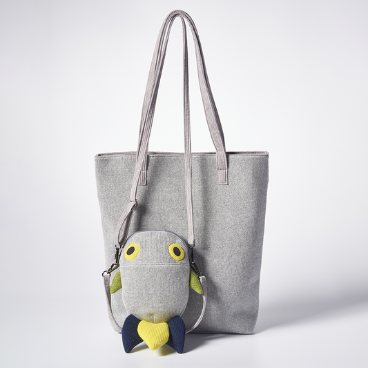 Mom and Me Tote and Kids Bag Set -Fish