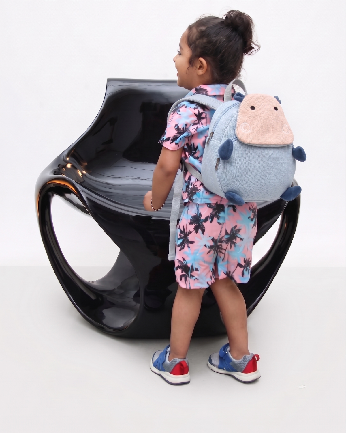 Poppy The Hippo Toddler Backpack