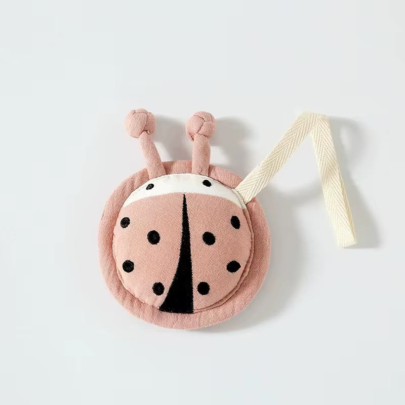 Ladybug Crib Rattle Hanging Toy - Set of 3