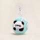 Panda Donut Bag Charm