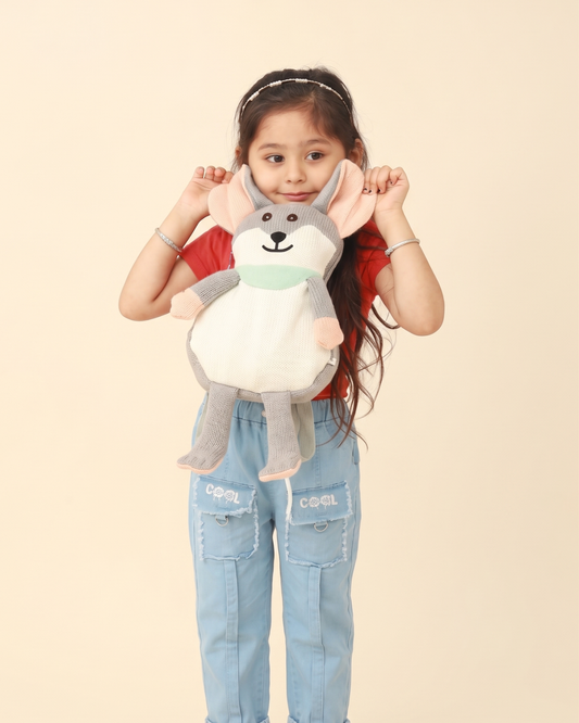 Basil The Mouse Toddler Backpack - Rare Bunnies