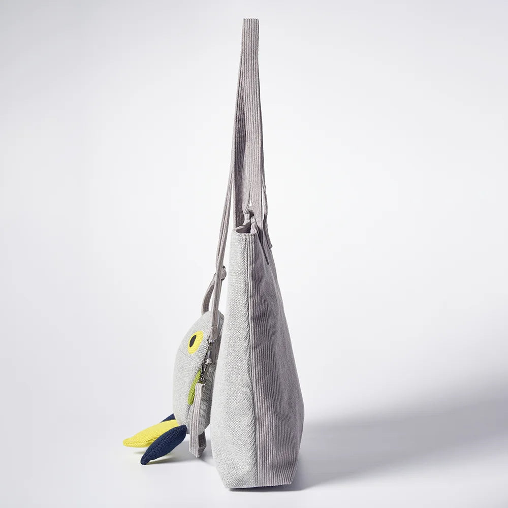 Mom and Me Tote and Kids Bag Set -Fish