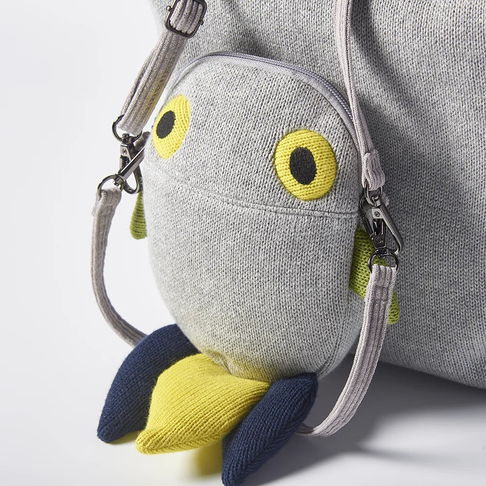 Mom and Me Tote and Kids Bag Set -Fish